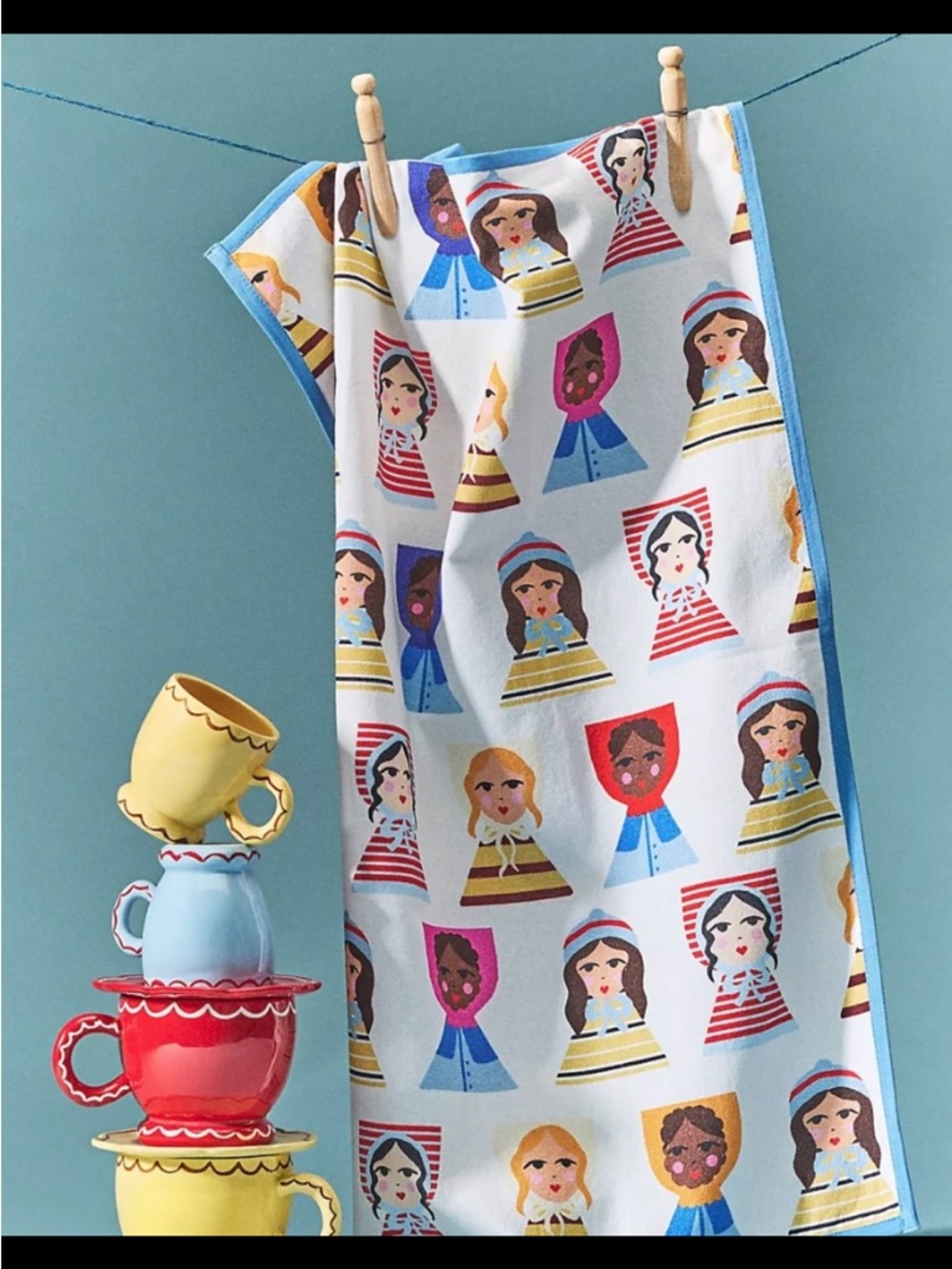 Anthropologie Cotton Dish Towel